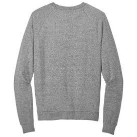 District DT1304 Perfect Tri Fleece Crewneck Sweatshirt - Grey Frost ...