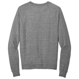 District DT1304 Perfect Tri Fleece Crewneck Sweatshirt - Heathered Charcoal
