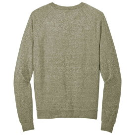 District DT1304 Perfect Tri Fleece Crewneck Sweatshirt - Military Green Frost