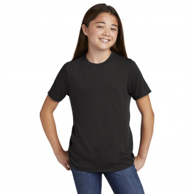 District DT130Y Youth Perfect Tri Tee - Black