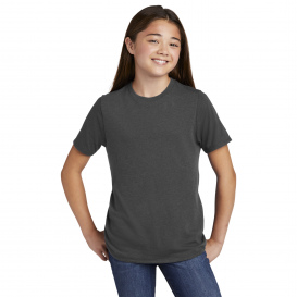 District DT130Y Youth Perfect Tri Tee - Charcoal