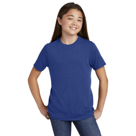 District DT130Y Youth Perfect Tri Tee - Deep Royal