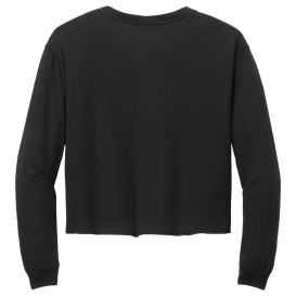 District DT141 Women\'s Perfect Tri Midi Long Sleeve Tee - Black