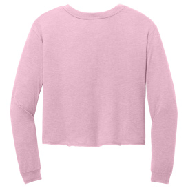 District DT141 Women\'s Perfect Tri Midi Long Sleeve Tee - Wisteria Heather