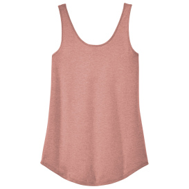 District DT151 Women\'s Perfect Tri Relaxed Tank - Blush Frost