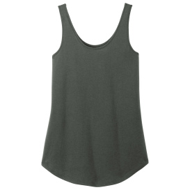 District DT151 Women\'s Perfect Tri Relaxed Tank - Deepest Grey