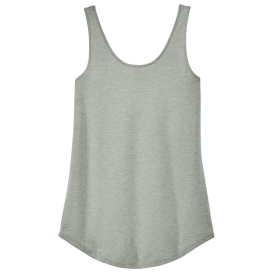 District DT151 Women\'s Perfect Tri Relaxed Tank - Heathered Grey