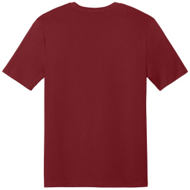 District DT184 Perfect Weight CVC Tee - Garnet