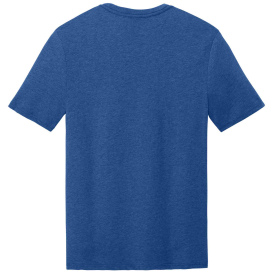 District DT184 Perfect Weight CVC Tee - Heathered Deep Royal
