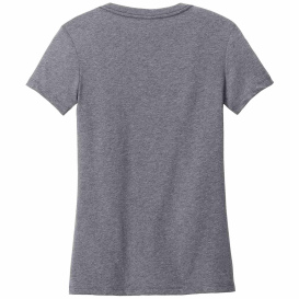 District DT188 Ladies Perfect Weight CVC Tee - Graphite Heather