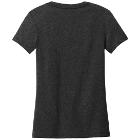 District DT188 Ladies Perfect Weight CVC Tee - Jet Black