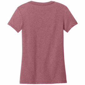 District DT188 Ladies Perfect Weight CVC Tee - Orchid Haze Heather