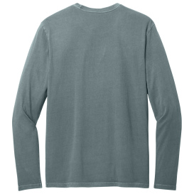 District DT2103 Wash Long Sleeve Tee - Deep Steel Blue