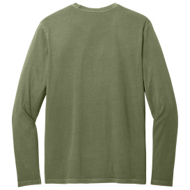 District DT2103 Wash Long Sleeve Tee - Olive Drab Green