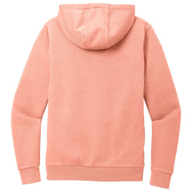 District DT2200 Wash Fleece Hoodie - Cactus Rose Pink