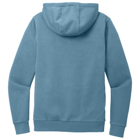 District DT2200 Wash Fleece Hoodie - Dusk Blue