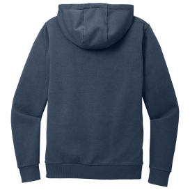 District DT2200 Wash Fleece Hoodie - True Navy
