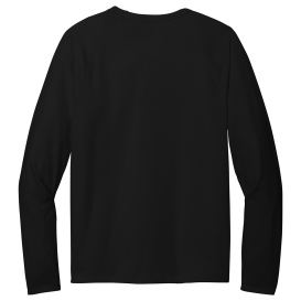 District DT572 Featherweight French Terry Long Sleeve Crewneck - Black