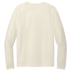 District DT572 Featherweight French Terry Long Sleeve Crewneck - Gardenia