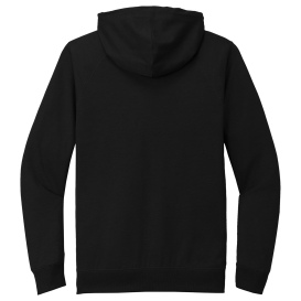 District DT573 Featherweight French Terry Full-Zip Hoodie - Black