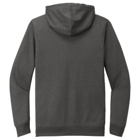 District DT573 Featherweight French Terry Full-Zip Hoodie - Washed Coal