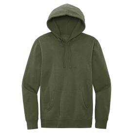 District DT6100 V.I.T. Fleece Pullover Hoodie - Olive
