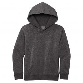 District DT6100Y Youth V.I.T. Fleece Hoodie - Heathered Charcoal