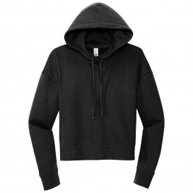 District DT6101 Womens V.I.T. Fleece Hoodie - Black
