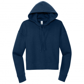 District DT6101 Womens V.I.T. Fleece Hoodie - New Navy