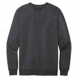 District DT6104 V.I.T. Fleece Crew Neck Sweatshirt - Charcoal