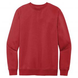 District DT6104 V.I.T. Fleece Crew Neck Sweatshirt - Classic Red