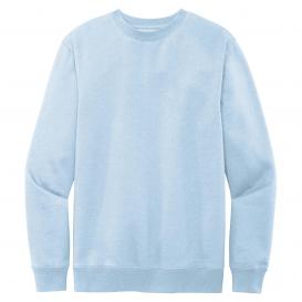 District DT6104 V.I.T. Fleece Crew Neck Sweatshirt - Ice Blue