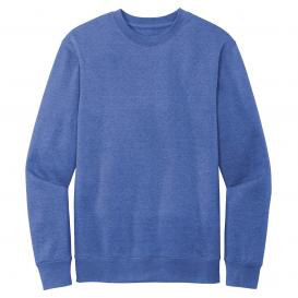 District DT6104 V.I.T. Fleece Crew Neck Sweatshirt - Royal Frost