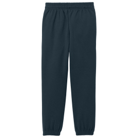 District DT6112Y Youth V.I.T Fleece Sweatpant - New Navy