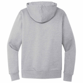 District DT6600 V.I.T. Heavyweight Fleece Hoodie - Light Heather Grey