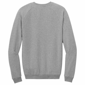 District DT7804 - Cloud Fleece Crew - Heathered Steel