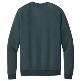 District DT7804 - Cloud Fleece Crew - Deep Steel Blue