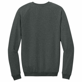 District DT7804 - Cloud Fleece Crew - Heathered Charcoal