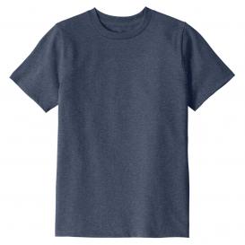 District DT8000Y Youth Re-Tee - Heathered Navy