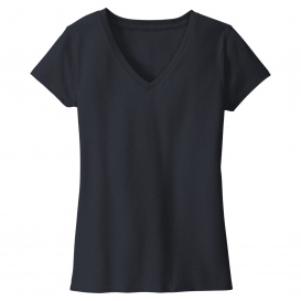 District DT8001 Women's Re-Tee V-Neck - True Navy