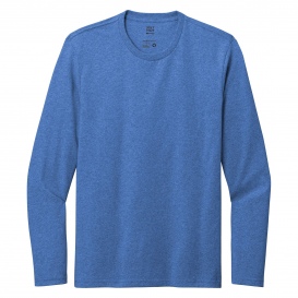 District DT8003 Re-Tee Long Sleeve - Blue Heather