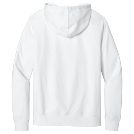 District DT8100 Re-Fleece Pullover Hoodie - White