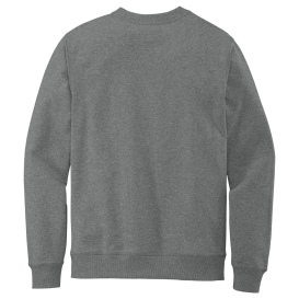 District DT8104 Re-Fleece Crew Neck Sweatshirt - Deep Grey Heather
