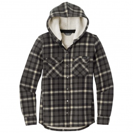 Eddie Bauer EB229 Ladies Woodland Shirt Jac - Grey Steel/Bone
