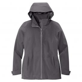 Eddie Bauer EB657 Ladies WeatherEdge 3-in-1 Jacket - Grey Steel/Metal Grey