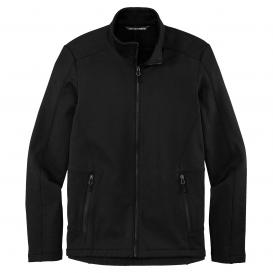Port Authority F239 Grid Fleece Jacket - Deep Black