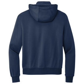 Port Authority F814 Smooth Fleece Hooded Jacket - River Blue Navy