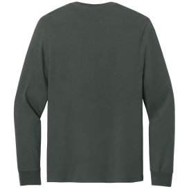 Jerzees IC46L Unisex Ring Spun Long Sleeve T-Shirt - Charcoal Gray