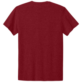 Jerzees IC46M Ultimate Unisex Ring Spun T-Shirt - Peppered Red Heather