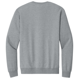 Jerzees IC48M Ultimate Unisex CVC Ring Spun Crewneck Sweatshirt - Athletic Heather